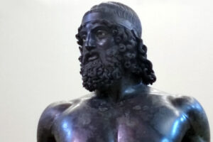 Bronzi di Riace al museo archeologico di Reggio Calabria