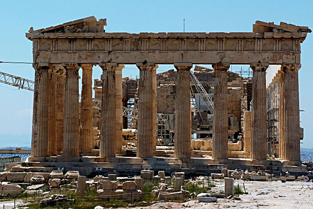 Partenone Atene - Democrazia e lotta di classe